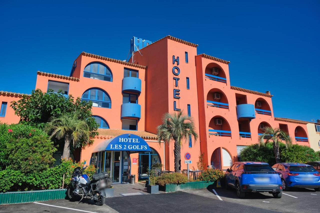Cit'Hotel Des 2 Golfs Leucate Dış mekan fotoğraf
