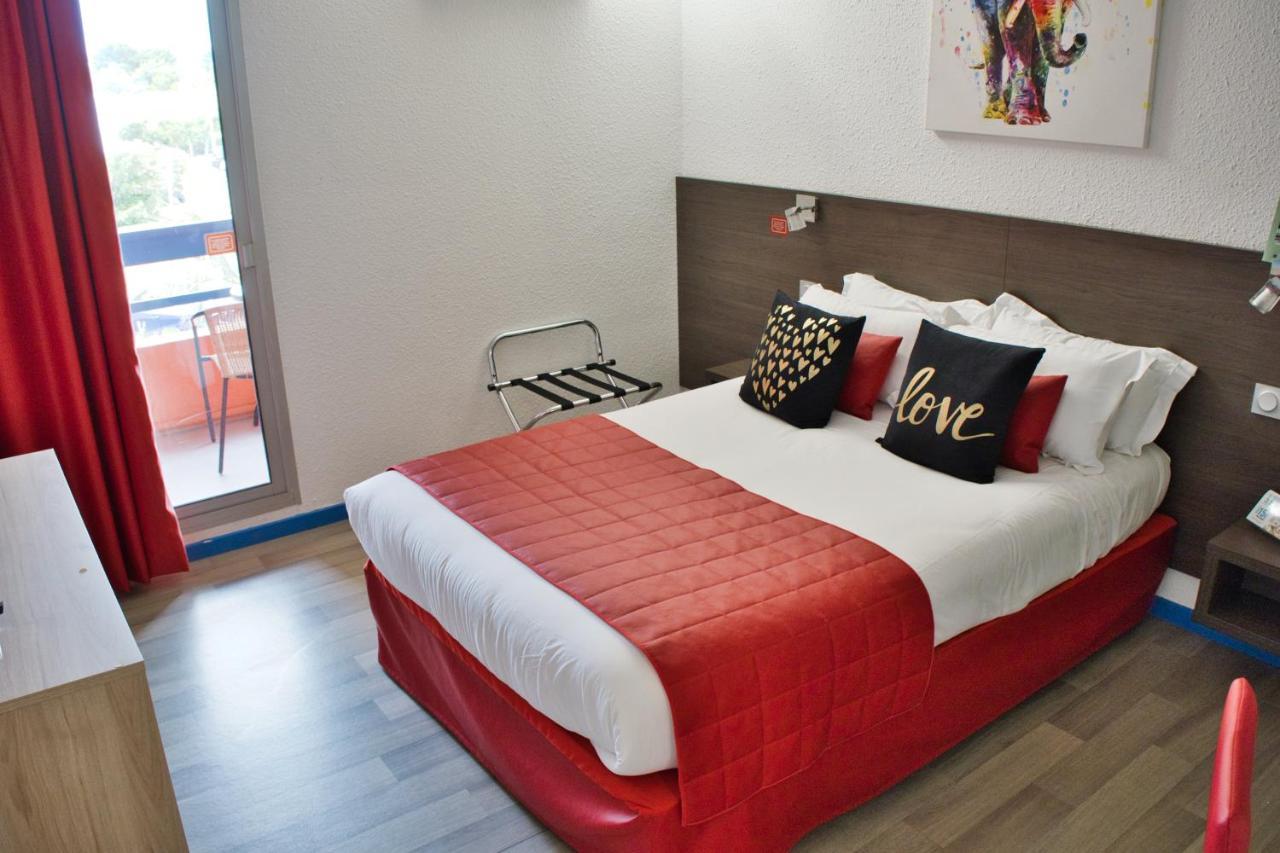 Cit'Hotel Des 2 Golfs Leucate Dış mekan fotoğraf
