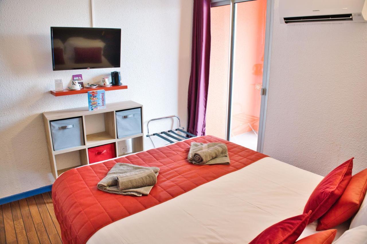 Cit'Hotel Des 2 Golfs Leucate Dış mekan fotoğraf
