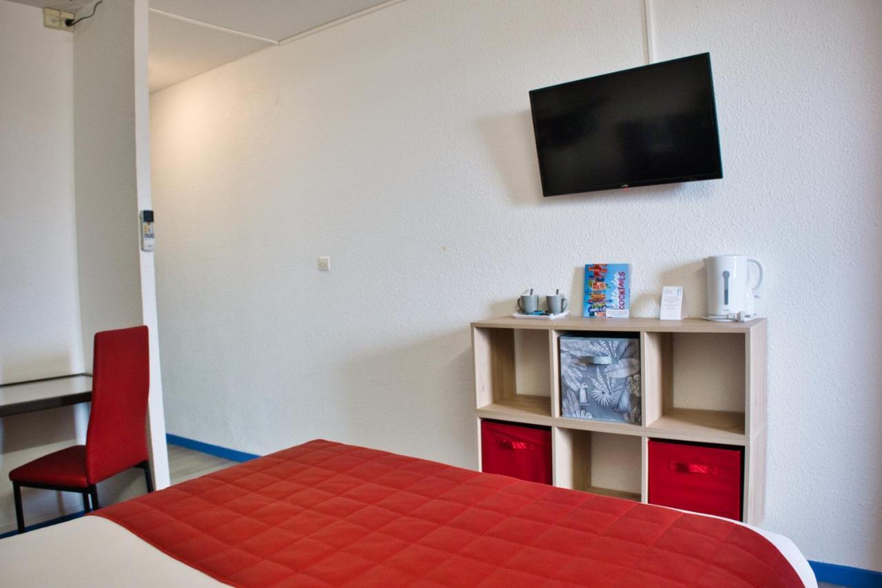 Cit'Hotel Des 2 Golfs Leucate Dış mekan fotoğraf