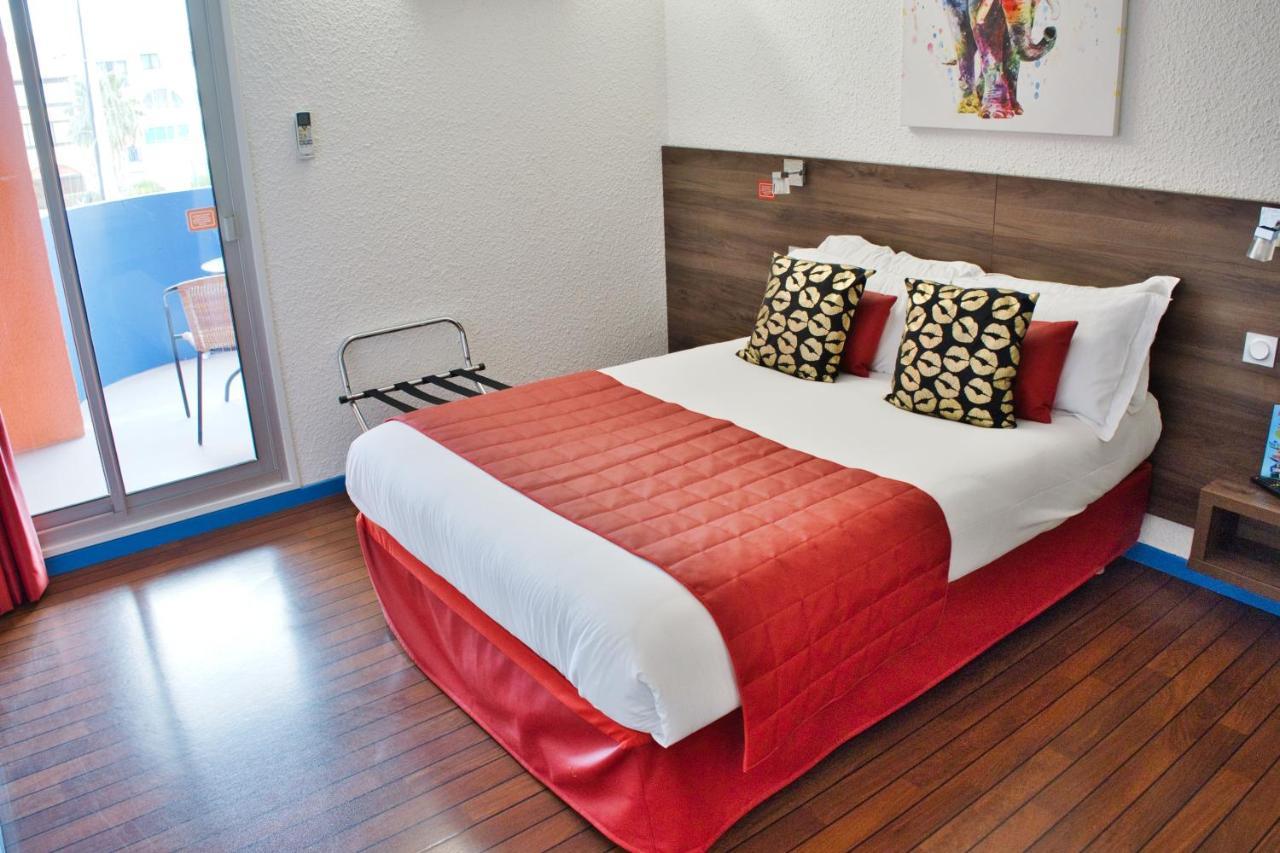 Cit'Hotel Des 2 Golfs Leucate Dış mekan fotoğraf