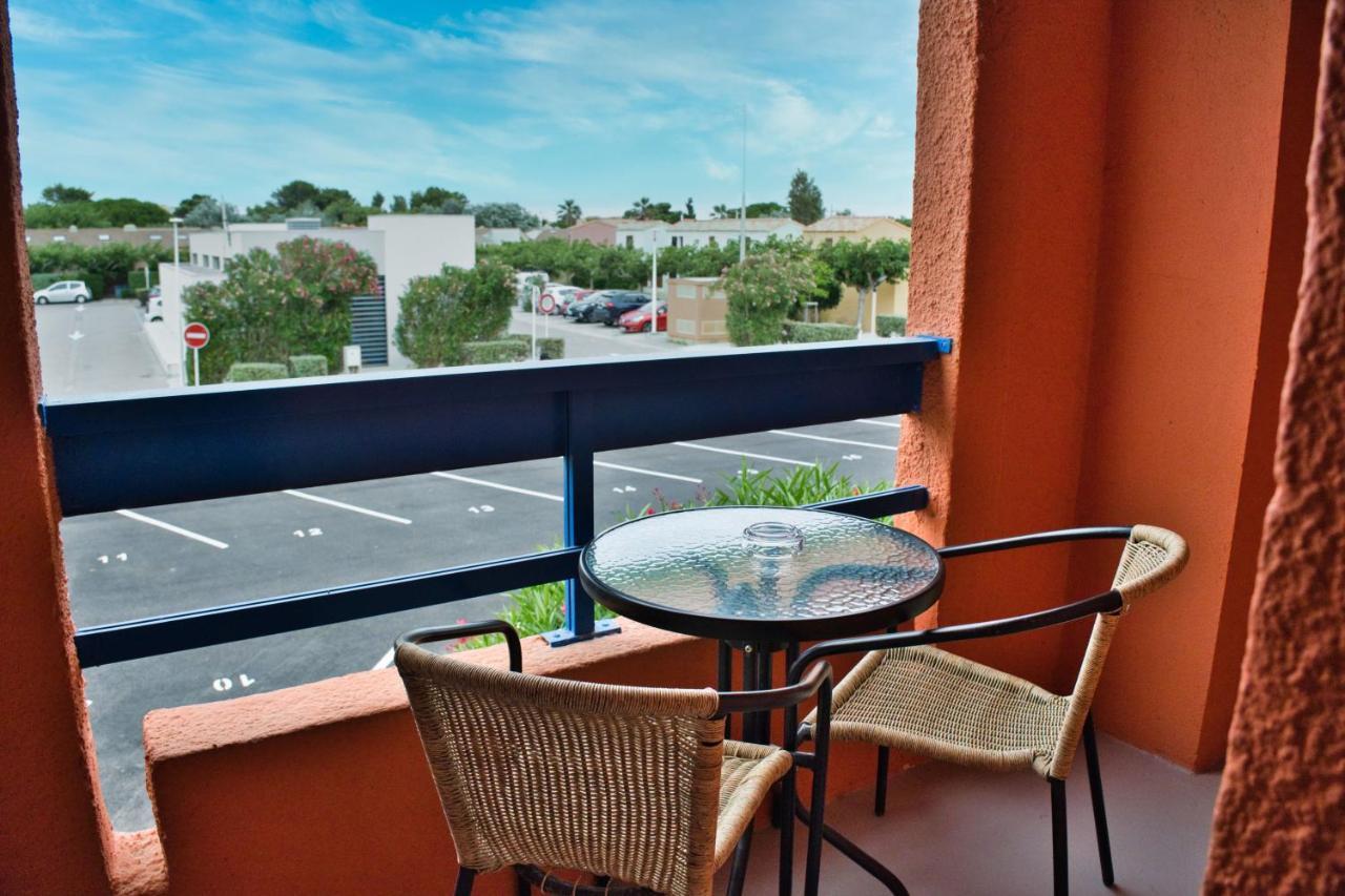 Cit'Hotel Des 2 Golfs Leucate Dış mekan fotoğraf