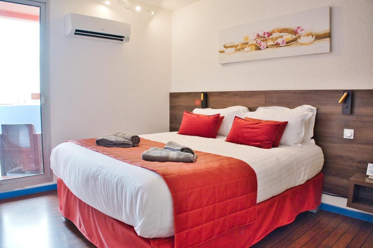 Cit'Hotel Des 2 Golfs Leucate Dış mekan fotoğraf