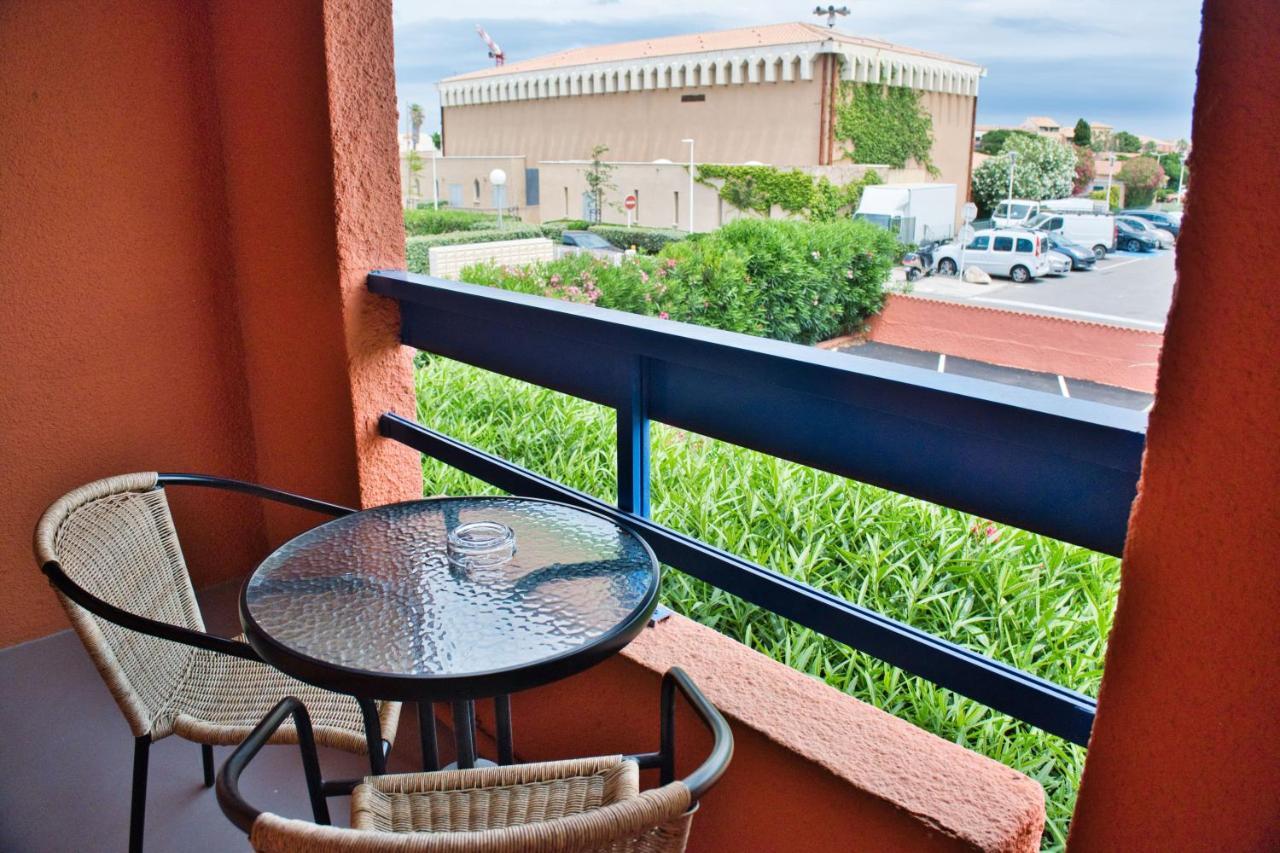 Cit'Hotel Des 2 Golfs Leucate Dış mekan fotoğraf