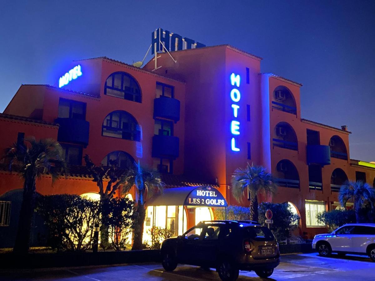 Cit'Hotel Des 2 Golfs Leucate Dış mekan fotoğraf